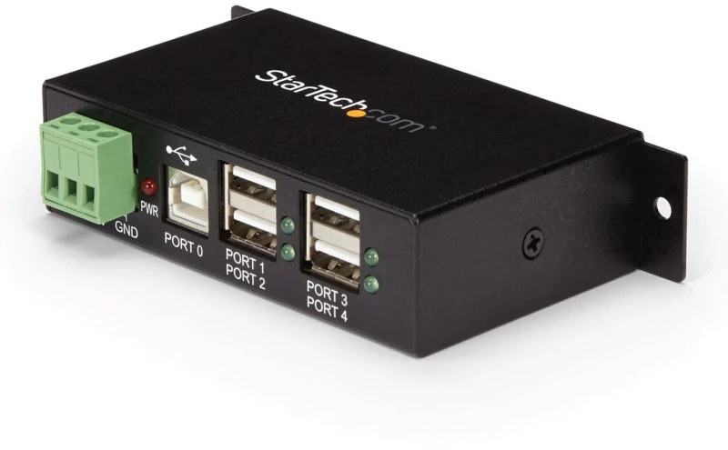 4 PORT RUGGED USB HUB/.