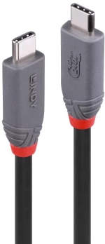 CABLE USB4 240W TYPE C 1.5M/40GBPS ANTHRA LINE 36957 LINDY
