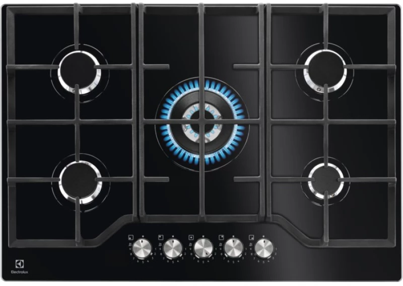 Electrolux KGG75362K Black Built-in 74 cm Gas 5 zone(s)