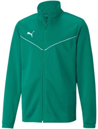 Puma teamRISE Training Poly Jacket Jr Sweatshirt green 657393 05 152cm