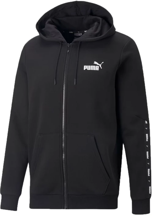 Puma ESS+ Tape Full-Zip Hoodie FL black 670270 01