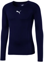 Puma LIGA Baselayer LS Men's T-Shirt navy blue 655920 20 M