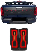 Πισινά Φανάρια Set Για Isuzu D-Max 2020+ Led Bar Black
