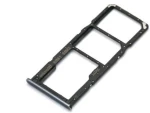 Βάση Κάρτας Sim & SD Samsung A715F Galaxy A71 Μαύρο (Original)