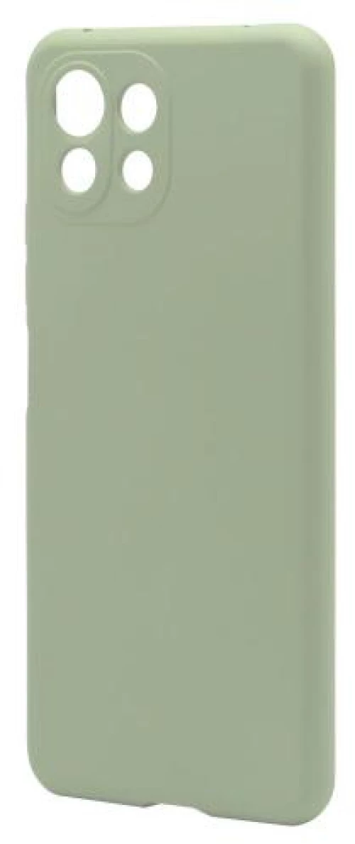 Θήκη Liquid Silicon inos Xiaomi Mi 11 Lite/ Mi 11 Lite 5G L-Cover Λαδί