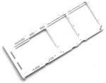Βάση Κάρτας Sim Samsung A047F Galaxy A04s Λευκό (Original)