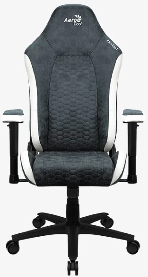 Aerocool Crown AeroSuede Universal gaming chair Padded seat Blue, Steel