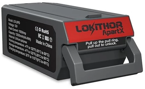 Μπαταρία Lokithor 12V 1500Ah Για Εκκινητή Μπαταριών Αυτοκινήτου Lokithor ApartX