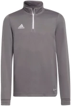 Sweatshirt for kids adidas Entrada 22 Training Top gray H57549 152cm