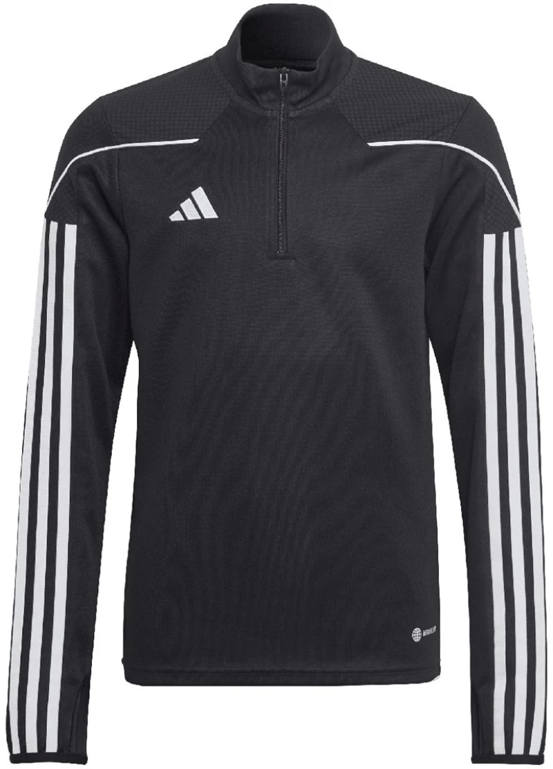 Sweatshirt for kids adidas Tiro 23 League Training Top black-white HS3487 140cm