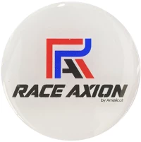 RACE AXION ΑΥΤΟΚΟΛΛΗΤΑ ΖΑΝΤΩΝ 5 cm ΛΕΥΚΟ/ΜΠΛΕ/ΚΟΚΚΙΝΟ/ΜΑΥΡΟ ΣΜΑΛΤΟΥ - 4 ΤΕΜ.