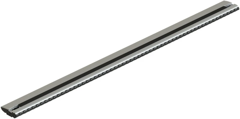 ΜΠΑΡΑ ΟΡΟΦΗΣ ΑΛΟΥΜΙΝΙΟΥ 89cm ΑΣΗΜΙ SILENZIO CX ORIGINE SYSTEM ( STANDARD / FLUSH RAILING) NORDRIVE - 1 ΤΕΜ.