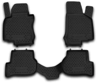 ΜΑΡΚΕ ΠΑΤΑΚΙΑ ΣΕ ΣΚΑΦΗ TPE ΛΑΣΤΙΧΟ ΓΙΑ SKODA OCTAVIA 5 09/2004-2013  ΣΕ ΜΑΥΡΟ ΧΡΩΜΑ NOVLINE - 4 ΤΕΜ.