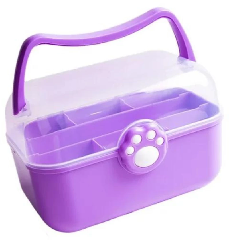 Κουτί οργάνωσης καλλυντικών - D155 - 121026 - Purple