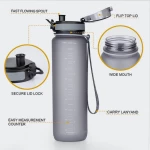 UZSPACE Tritan BPA Free Sport Water Bottle 500ml Plastic - 3026-ORANGE