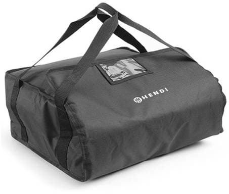 Τσάντα μεταφοράς πίτσας μαύρη 460X460X210mm Hendi 30.42258.