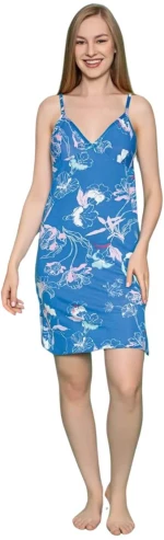 Νυχτικό Τιράντα Homewear W5157 - ΠΟΛΥΧΡΩΜΟ