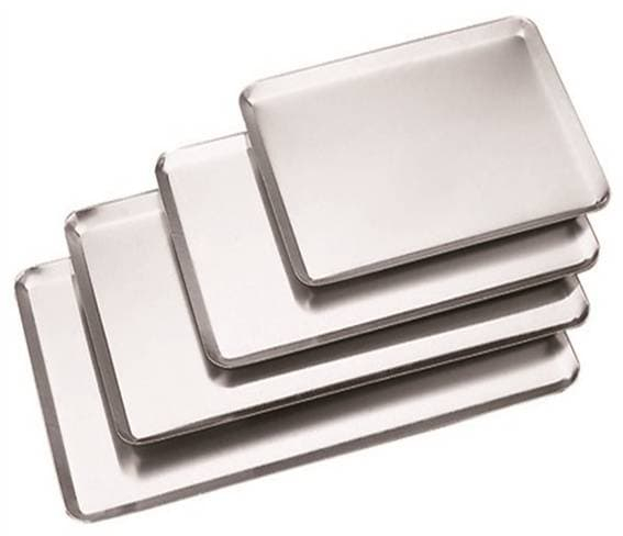 Δίσκος φοντάν 40x30cm αλουμινίου Konstas KFA1180