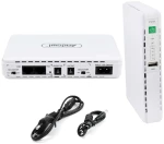 Μίνι Φορητό Δικτυακό DC UPS RJ-45 25W 12000mAh USB - Λευκό Andowl Q-UP1000