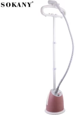 Sokany® Επιδαπέδιος Ατμοκαθαριστής Ρούχων 2200W με Δοχείο 2.2lt Ρόζ SK-4007