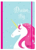 442267 NEXT TRENDS UNICORN ΤΕΤΡΑΔΙΟ FLEXI ΛΑΣΤΙΧΟ 17X25ΕΚ. 2ΘΕΜ. 80Φ. ΤΕΜ