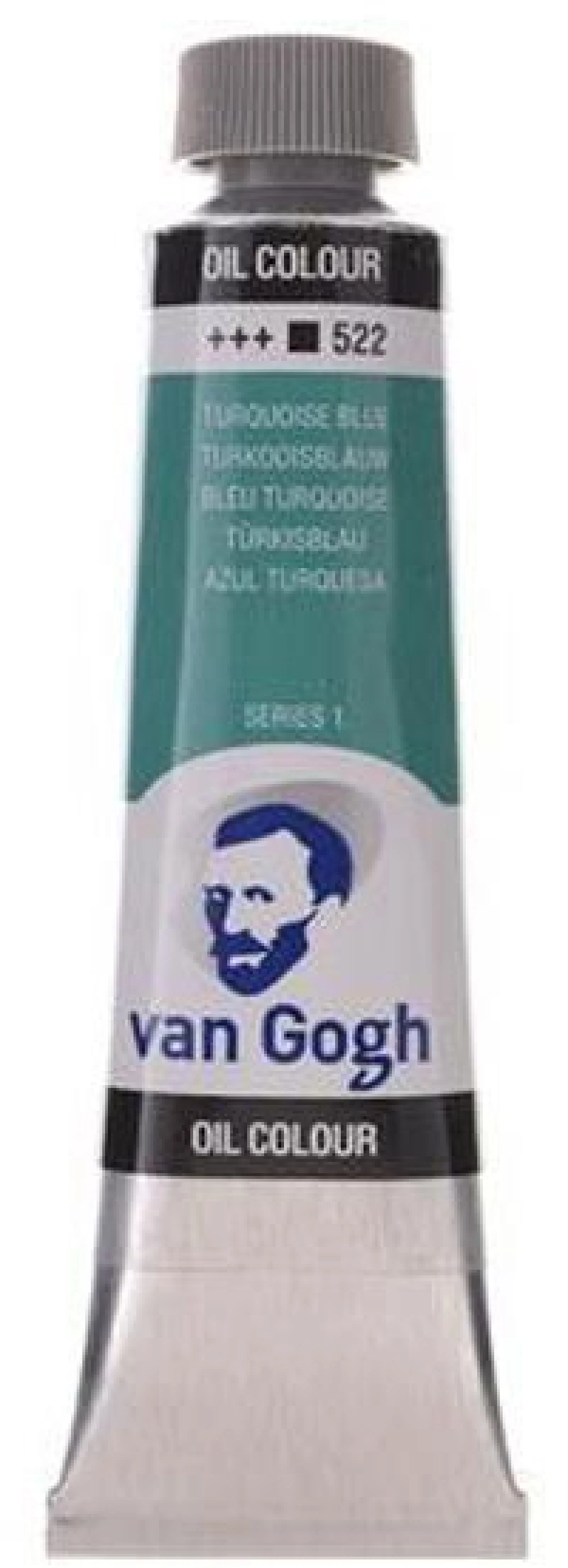 442598 TALENS VAN GOGH ΧΡΩΜΑ ΛΑΔΙΟΥ 522 TURQUOISE BLUE 20ML ΠΑΚ