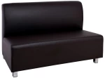 266985 BANDY 2ΘΕΣΙΟΣ ΚΑΝΑΠΕΣ PU ΚΑΦΕ 130X71X88CM