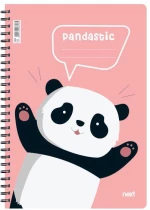 450528 NEXT TRENDS PANDA ΤΕΤΡΑΔΙΟ ΣΠΙΡΑΛ 21X29ΕΚ. 2ΘΕΜ., 70Φ. (ΣΕΤ 3 ΤΕΜΑΧΙΩΝ)