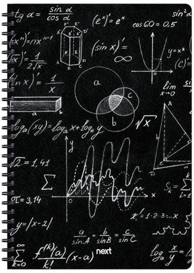 442135 NEXT TRENDS MATHEMATICS ΤΕΤΡΑΔΙΟ ΣΠΙΡΑΛ 17X25ΕΚ. 3ΘΕΜ., 105Φ. ΤΕΜ