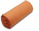 Κατωσέντονο Menta με λάστιχο 7 Orange Υπέρδιπλο (180x200+20)