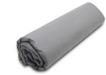 Κατωσέντονο Menta με λάστιχο 19 Dark Grey Υπέρδιπλο (180x200+20)
