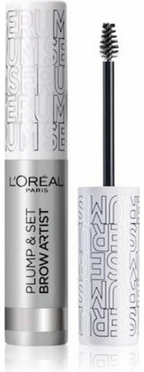 L'Oreal Paris Plump & Set Brow Artist Mascara Για Φρύδια 5ml - Transparent