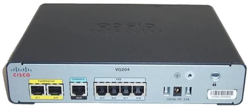 CISCO VG204 ANALOG VOICE GATEWAY (NO PSU)