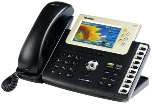 IP PHONE YEALINK SIP-T38G No PSU 6-Line Gigabit 4,3” Color Screen