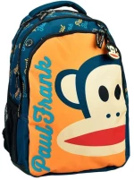 Τσάντα Πλάτης Δημοτικού Οβάλ Paul Frank Logo Boys 346-87031 Back Me Up