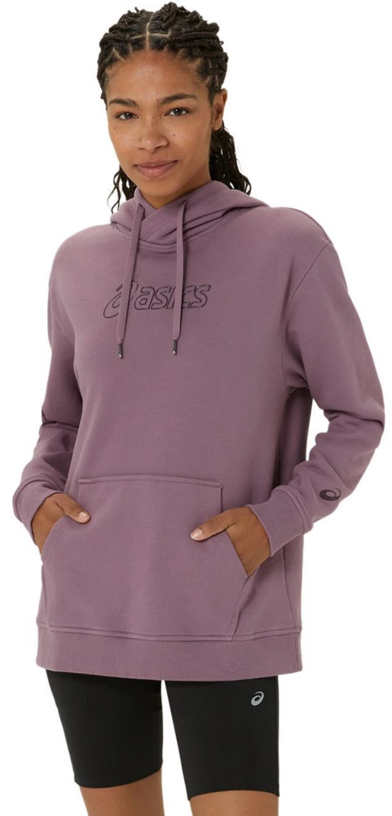 ASICS ASICS LOGO OTH HOODIE Μπλούζα 2032C845-501W ASICS ΜΩΒ