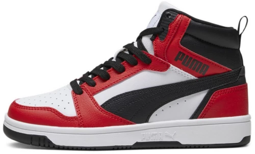 PUMA Rebound V6 Mid Jr 393831-03 PUMA Λευκό