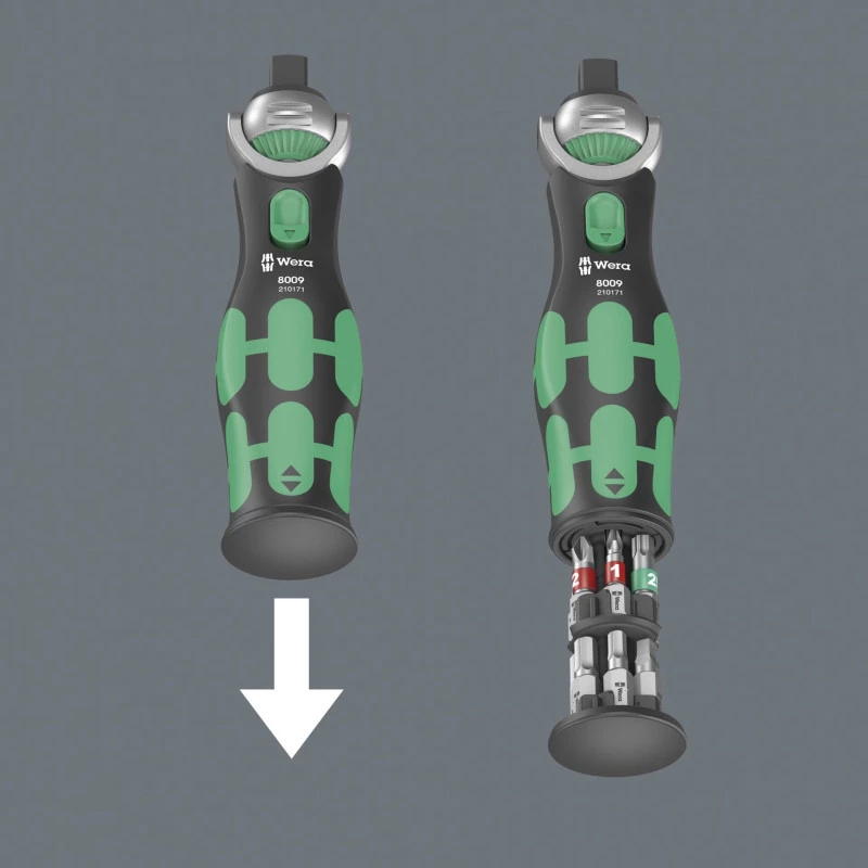 Wera Καστάνια με Καρυδάκια 8009 Zyklop Pocket Imperial Set 2