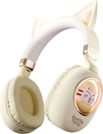 Kiddoboo Delulu Bluetooth Headphones Gold