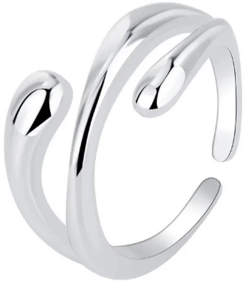 ΓΥΝΑΙΚΕΙΑ ΑΤΣΑΛΙΝΑ ΔΑΧΤΥΛΙΔΙΑ-WOMEN’S STEEL RING ΑΣΗΜΙ