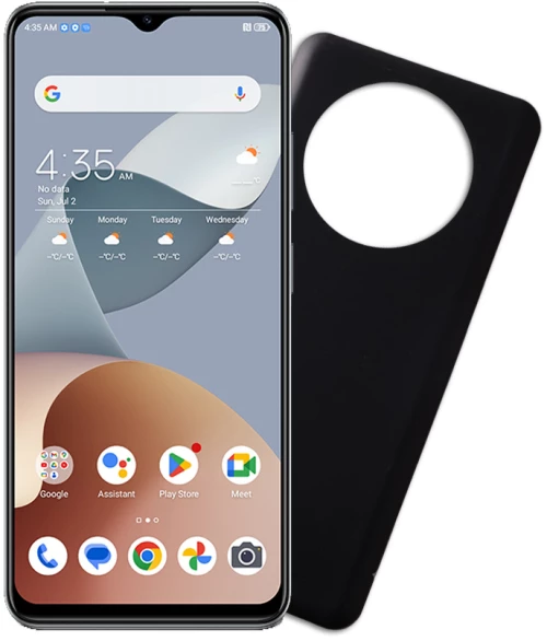 VOLTE-TEL ΘΗΚΗ NOVA 5G PHONE 6.52" SILICON TPU CAMERA GUARD BLACK