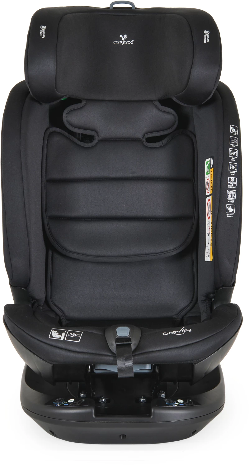 Cangaroo Gravity Καθισματάκι Αυτοκινήτου i-Size με Isofix Ροζ  0-36kg