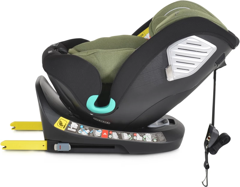Cangaroo Quill 360° Καθισματάκι Αυτοκινήτου i-Size με Isofix green