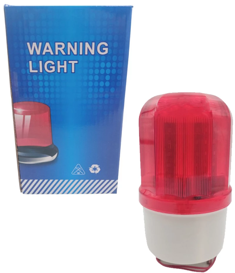 Φάρος Μεσαίος LED Περιστροφικός 12-24VDC 16x10cm 40136 Κόκκινος OEM