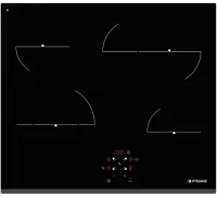 Αυτόνομη Εστία Pyramis PHC61611BFB Αφής Χωρίς Πλαίσιο 174020070