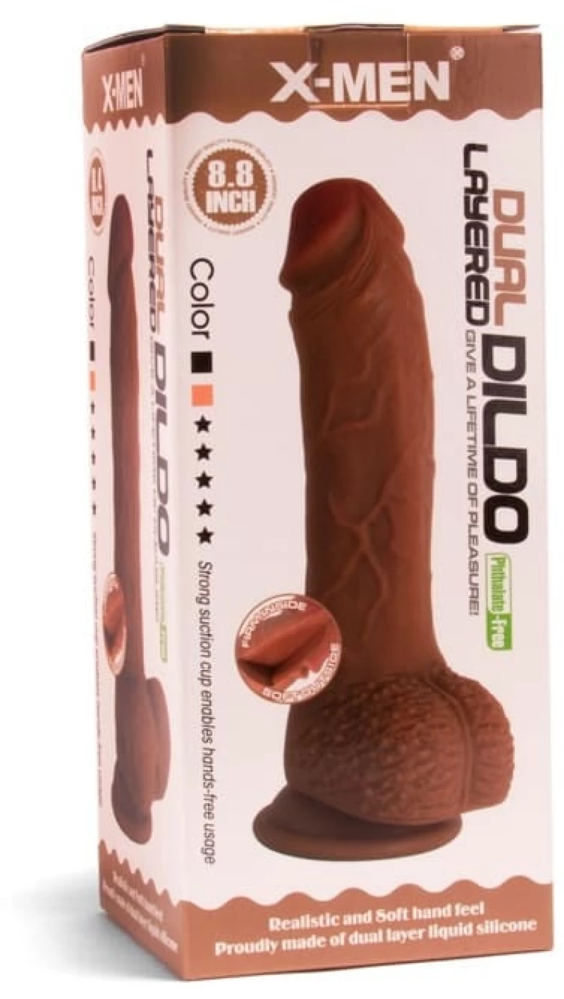 X-MEN 8.8 inch Dual Layered Dildo