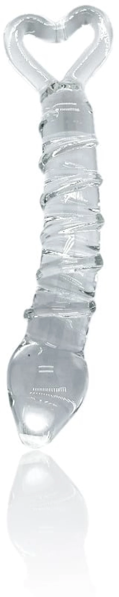 Dildo Hearty Glass Premium Passion Labs Glass Series