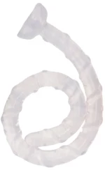 Dildo Anal cu Ventuza Spirala Transparent 47 cm