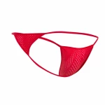 MOB Eroticwear Microfiber V-String - Red