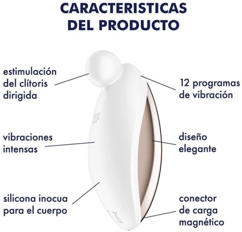 SATISFYER - SPOT ON 2 - WHITE